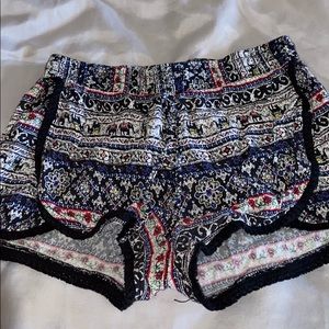 Boho style shorts